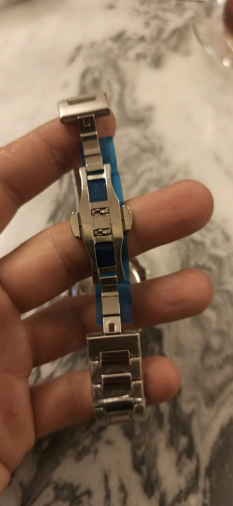 Patek Philippe takvimli pilli çelik kasa kordon kol saati - 5