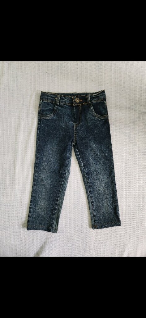 TEMİZ 4 YAŞ BELİ AYARLANABİLİR KOT PANTOLON ÇOCUK