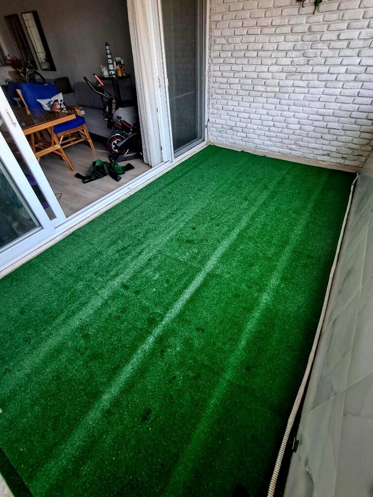 yeşil balkon çim halısı - 2