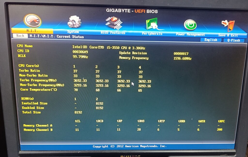 INTEL İ5 3550 1155 PIN İŞLEMCİ - SORUNSUZ - 3