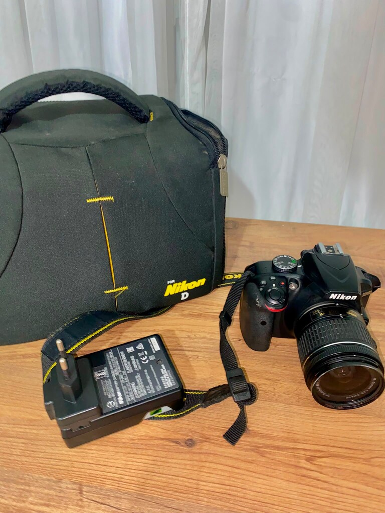 Nikon D3400 18-55 Lens | Temiz Kullanılmış | Düşük Shutter | Çantalı - 7