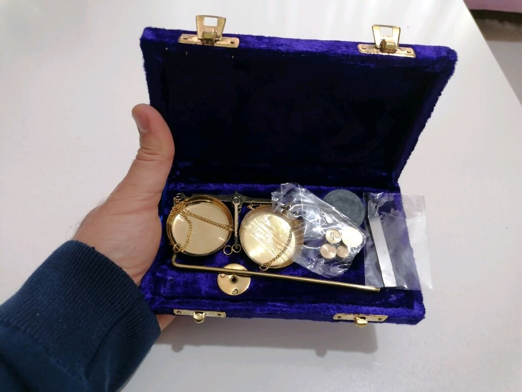 Kuyumcu Terazisi, Tartı, Ağırlık, Dekoratif aksesuar ürünü - 3