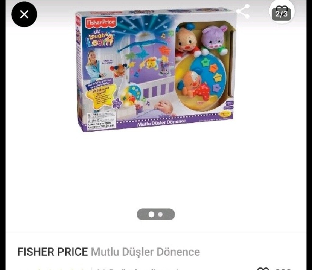 Fisher Prise Mutlu Düşler Dönence - 2
