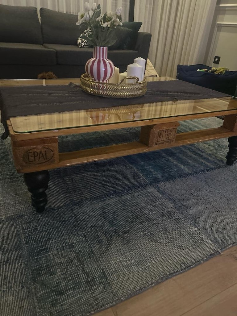 orta sehpa camlı - 3