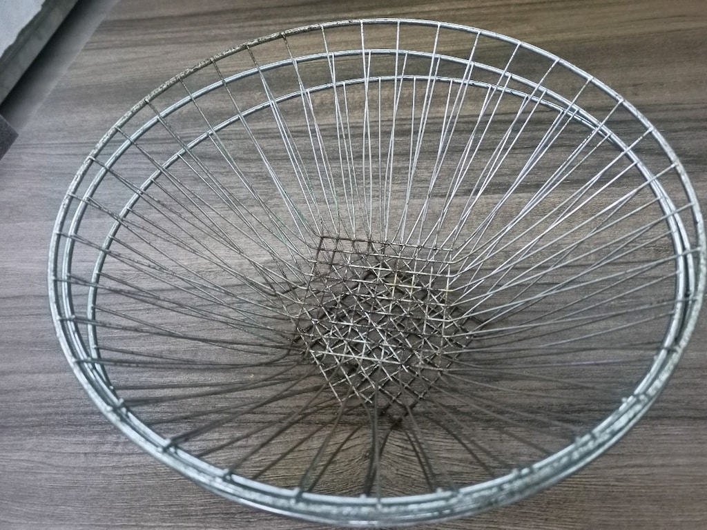 3 adet METAL SEPET 30 cm cap - 4