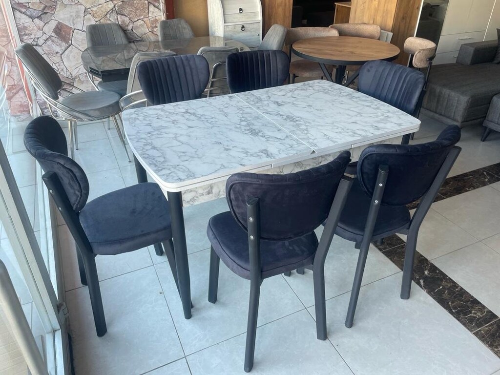 6 kişilik yemek masası takımı - 2