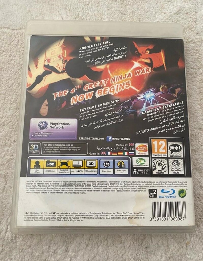 Naruto Ultimate Ninja Storm 3 Ps3 oyun - 2