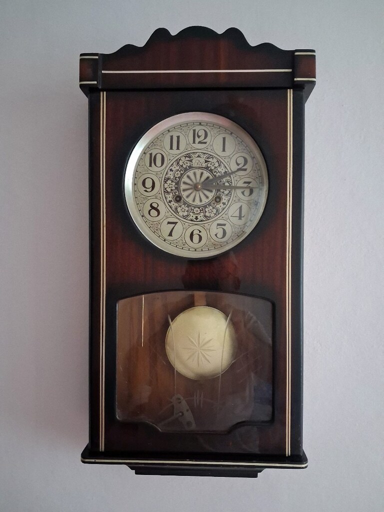 BİL Kurmalı Gonglu Duvar Saati ALMAN - 2
