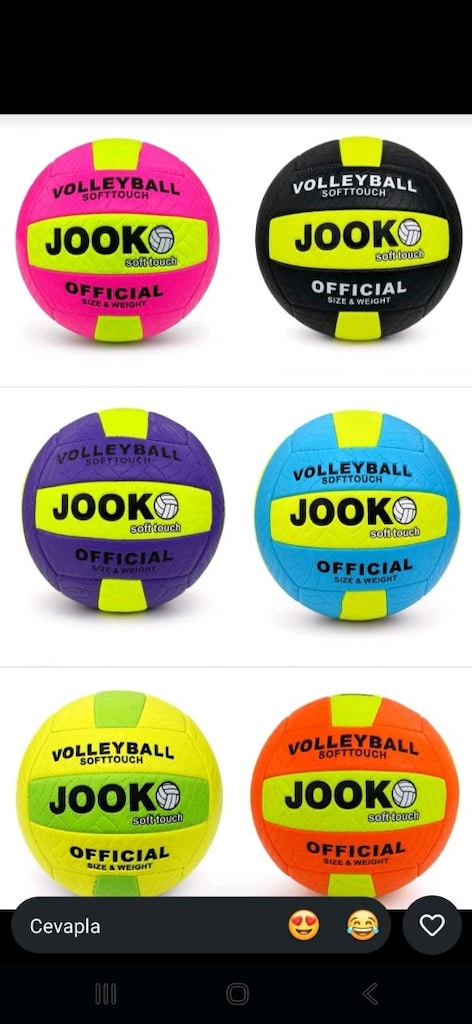 Futbol voleybol topları - 2