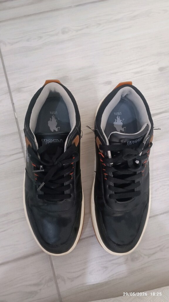 Siyah Spor Ayakkabı (Sneaker) 41 Numara - 3