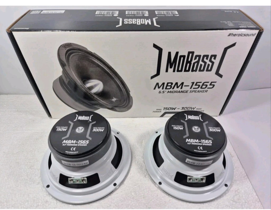 MOBASS 16 CM 300 W 150 RMS MİDRANGE SIFIR ÜRÜN KAPALI KUTU - 4