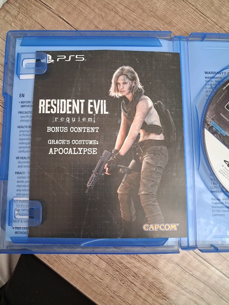 ps 5 orijinal oyun cd si resident evil requemi - 2