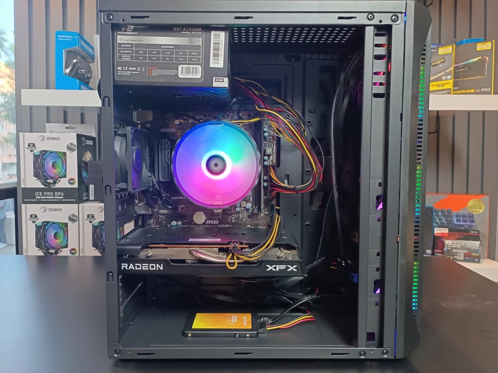 MASTER | RX6500XT/RYZEN 5 1600 CPU/256GB SSD/16 GB RAM/GAMİNG KASA - 4