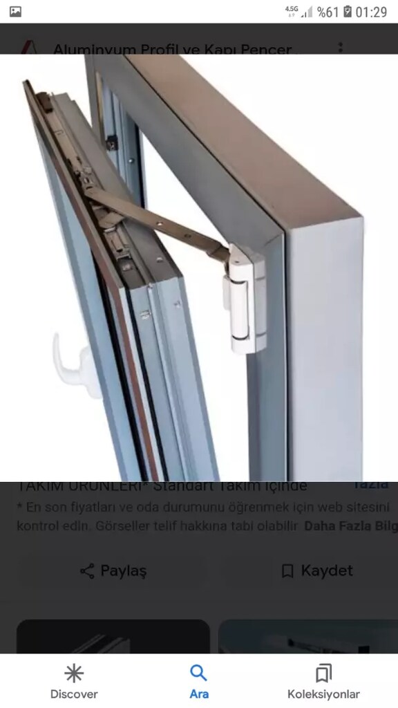 PENCERE VE RANSIZLARINIZI ÇİFT AÇILIMA (ÜSTTEN)AÇILIMA ÇEVİRİYORUZ - 7