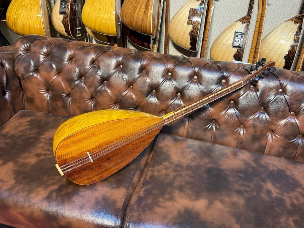 TAM PROFESYONEL 41 TEKNE OYMA DUT AĞACI KISA SAP BAĞLAMA SIFIR SAZ - 3