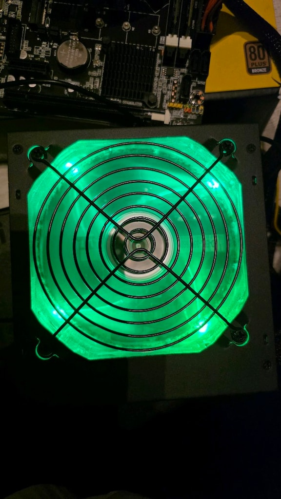 İzoly 650 watt 80 plus PSU power supply RGB fanlı - 5
