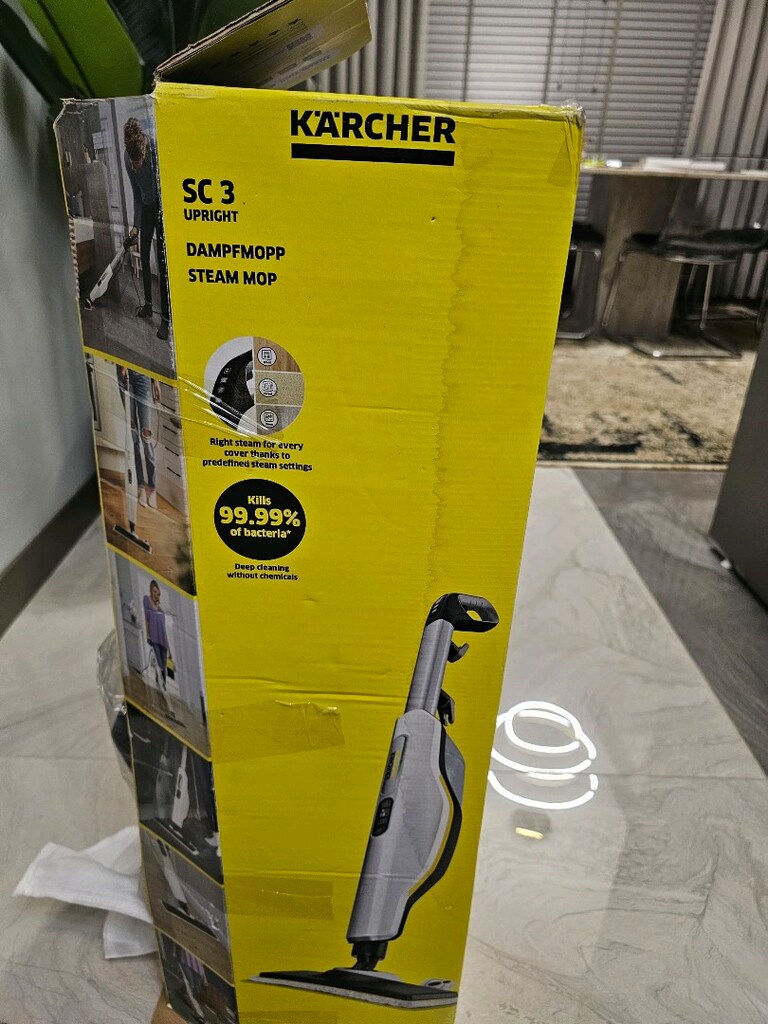 Karcher sc3 upright buharlı temizlik makinesi - 7