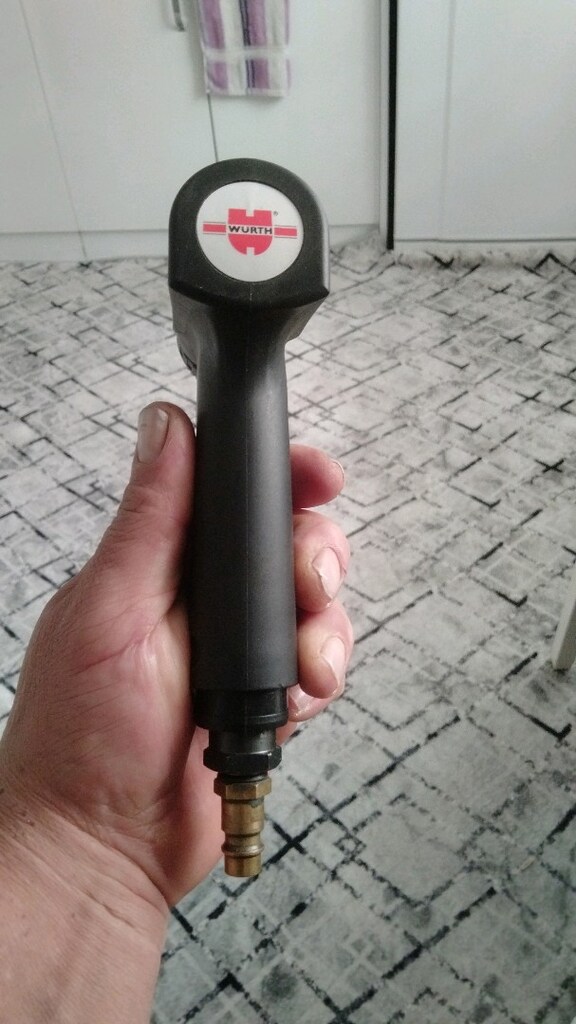 Würth havalı matkap ve osaka havalı saç kesme makası - 6