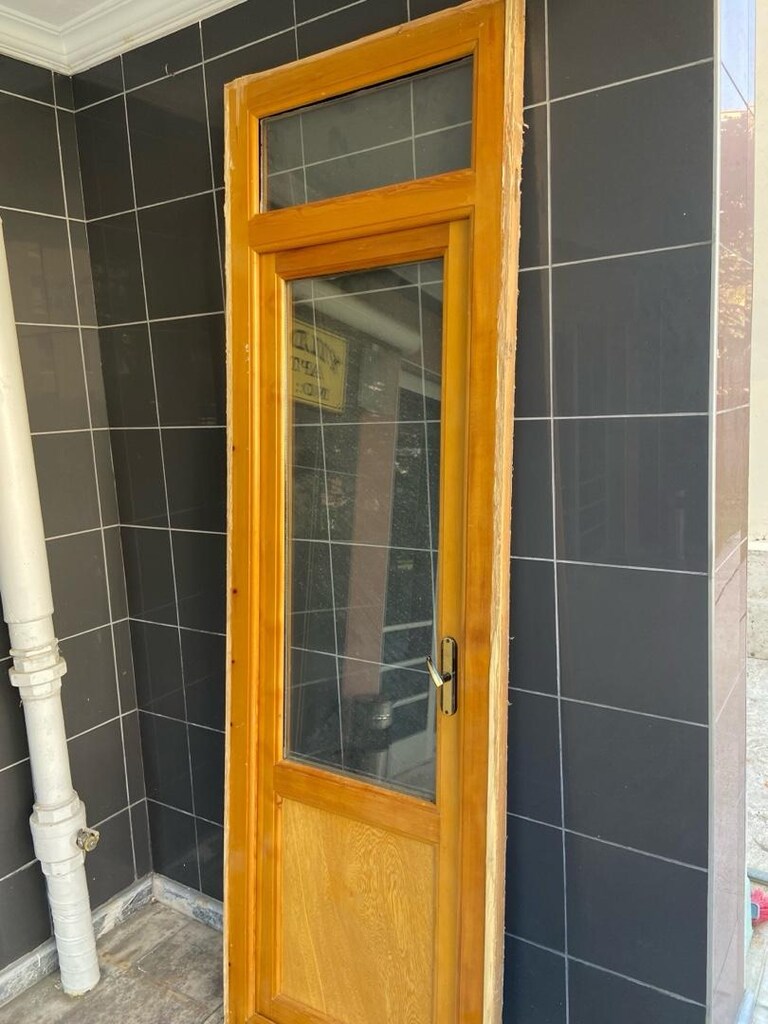 ahşap balkon kapısı - 6