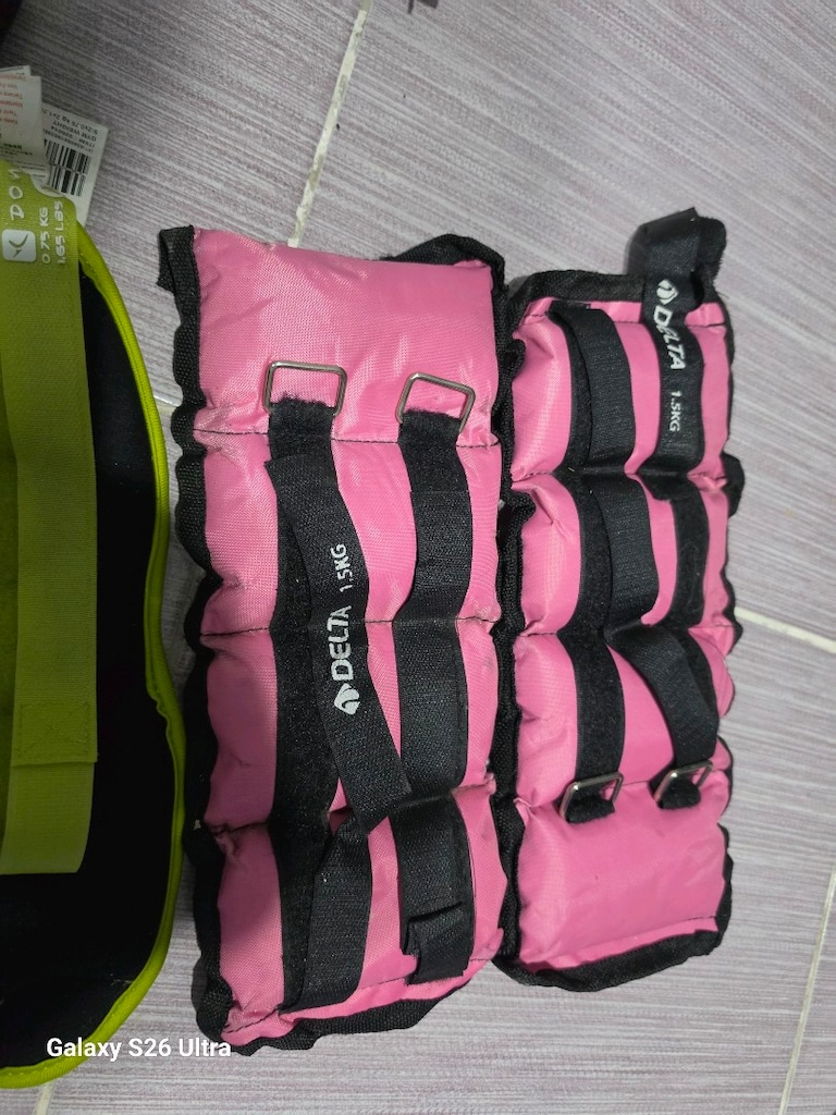 Pembe 1.5 kg Ayarlanabilir Bilek & Ayak Ağırlıkları - 2