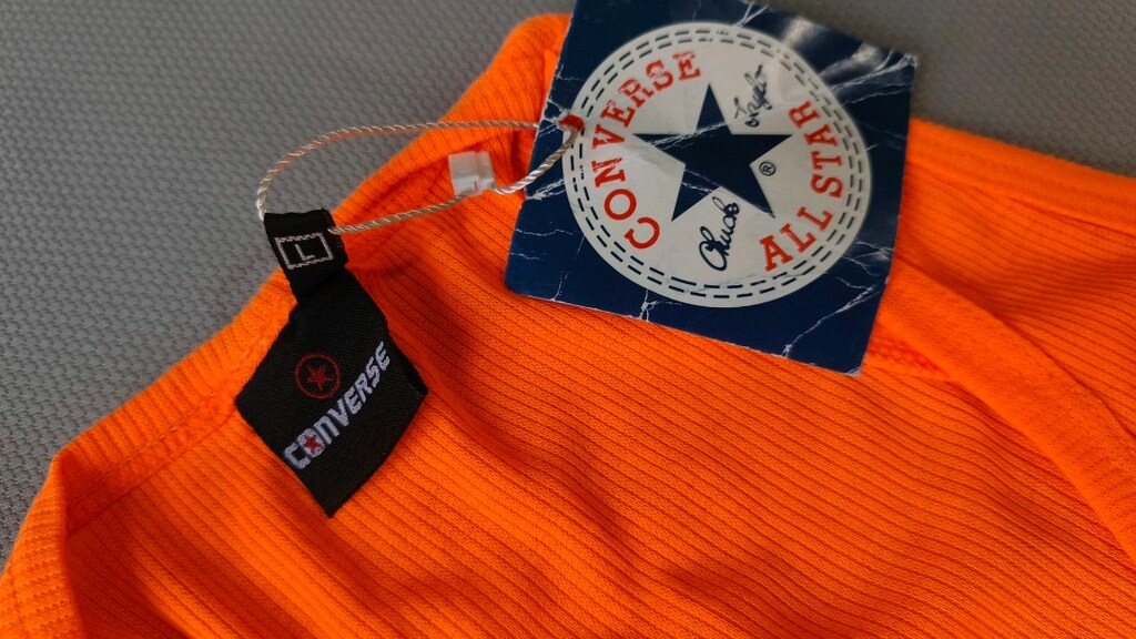 Converse likralı penye askılı tshirt..Yenidir beklemekten ön yazısı - 3