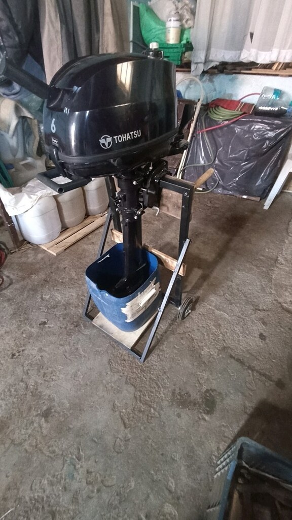 Tohatsu 6 beygir 4 zamanlı uzun şaft tekne motoru temiz liman kayıtı - 3