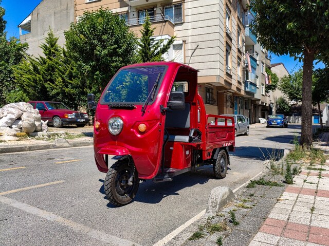 volta vt5 kabinli üç tekerlekli motor