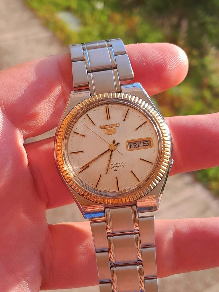 ALTIN KAPLAMA ROLEX BEZEL SEİKO OTOMATİK 7019 KOLEKSİYONLUK - 10