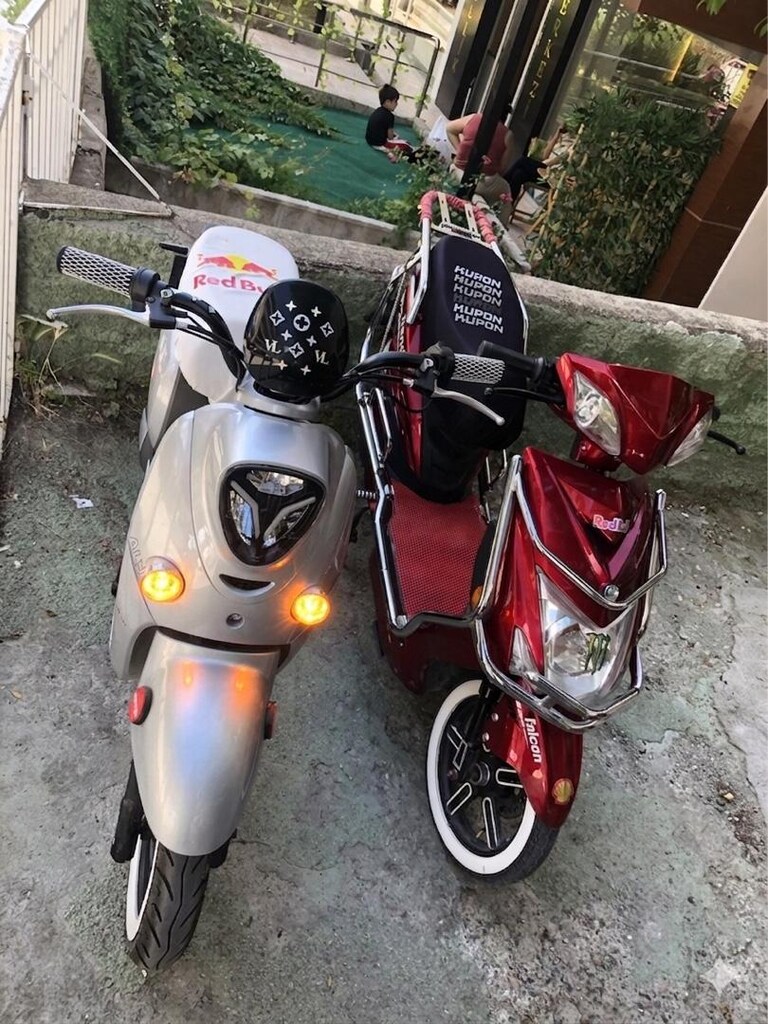 ÇORUMDA TEK ELEKTRİKLİ MOTORSİKLET ! kask hediyeli ! kral alya - 2