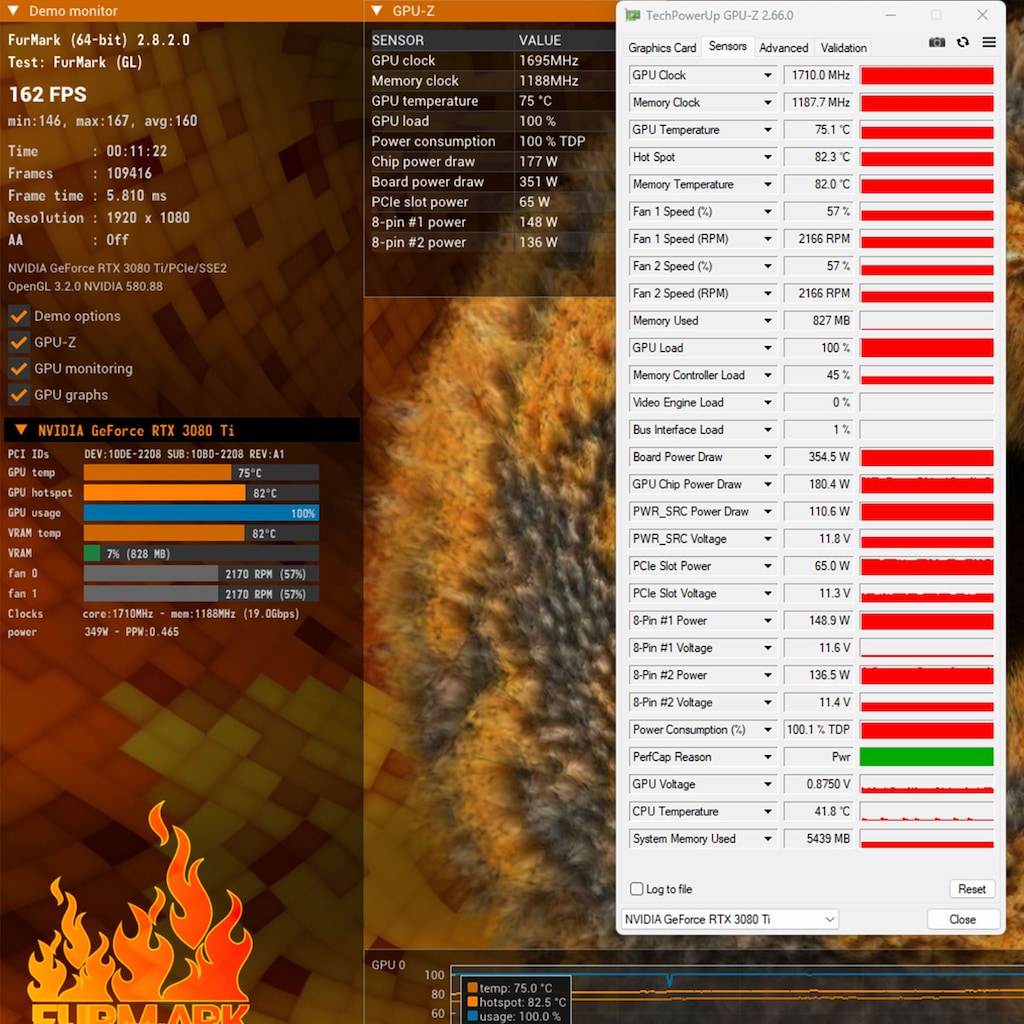 Gainward RTX 3080 Ti Phoenix 12GB GDDR6X 384-Bit - 9