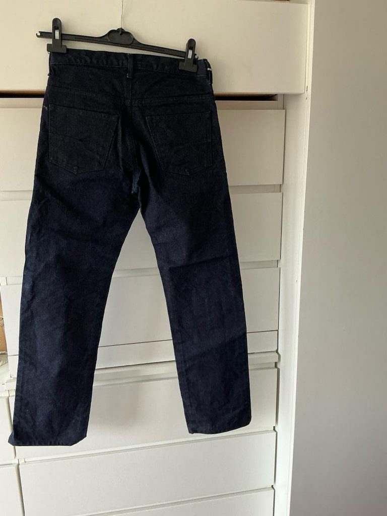 Mavi boy98/bel82Siyah Denim Pantolon - 9