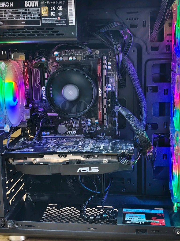 RYZEN5 2600 4GB RX 580 16GB RAM 256 SSD OYUNCU KASASI - 4