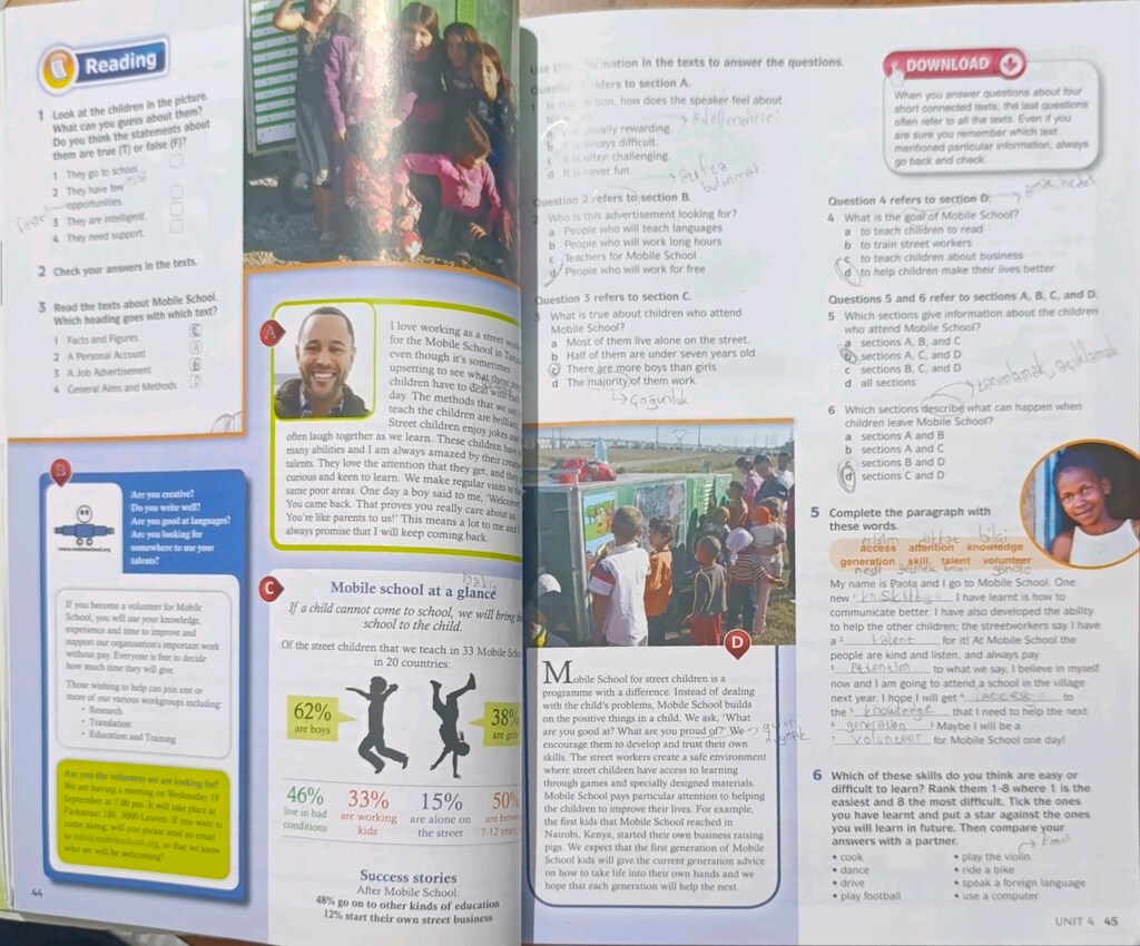 English Download Students Book B1 - 8