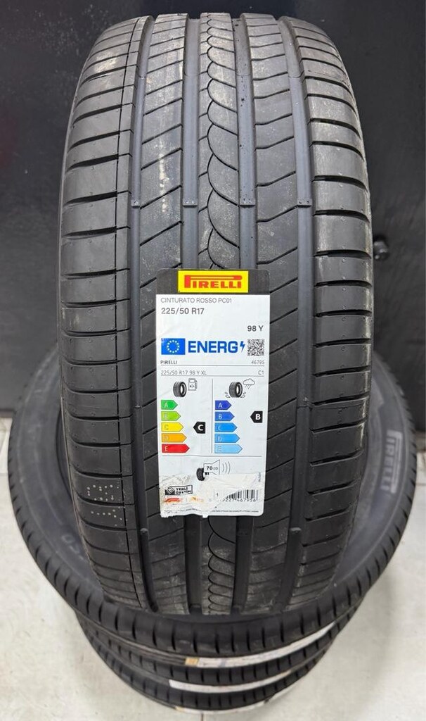 225/50R17 XL PİRELLİ CINTURATO ROSSO SIFIR DOT:10/26 ADET FİYATI - 3
