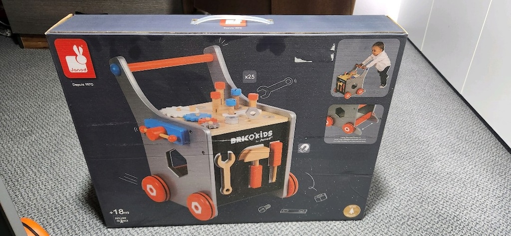 Janod Brico Kids Manyetik Çalışma Arabası kutulu - 2