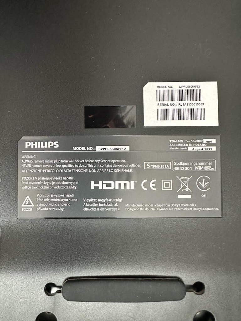 Philips 32 İnç Led TV Temiz ve Çalışır Durumda 32PFL5606H/12 - 5
