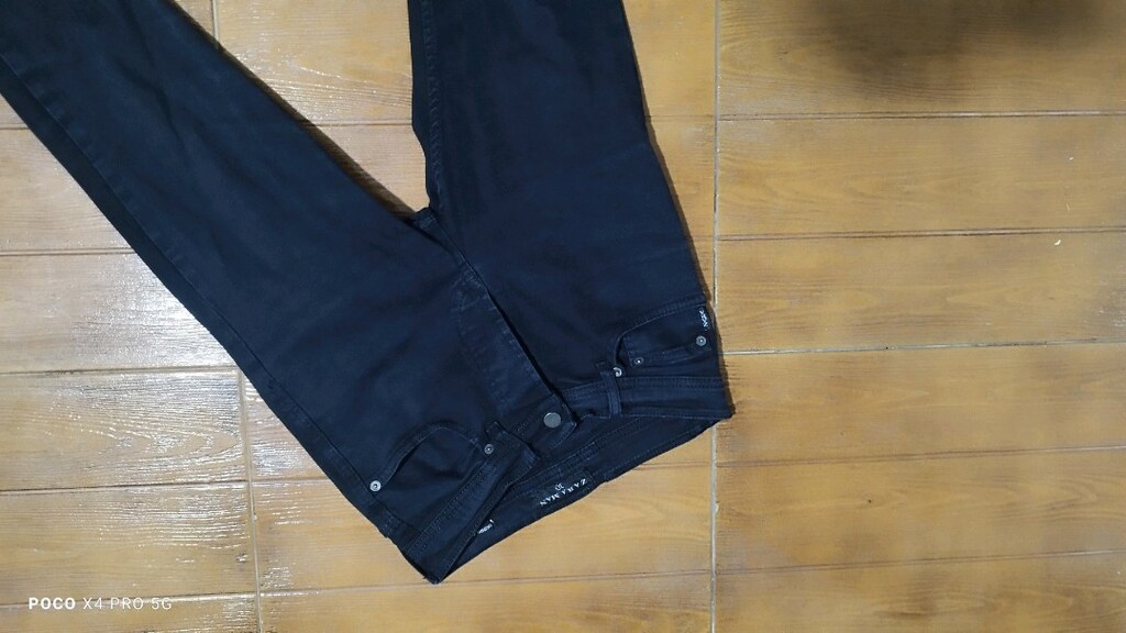 #Erkek jeans pantolon..Eni çekilince 37 Boyu 96 Paça 13???