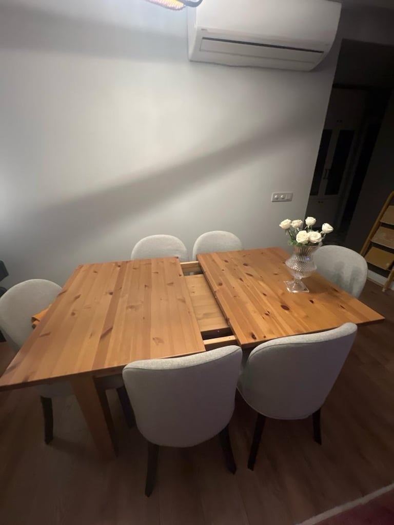İkea Stornas Masif Yemek Masası - 5