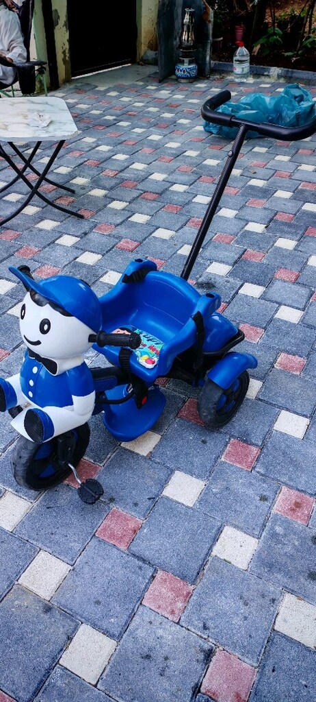 pedallı bebek arabası bisiklet - 3
