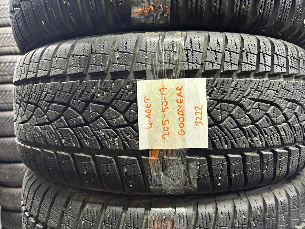 KAR PALETİ 4 ADET 205.50 R 17 GOODYEAR 2022 KIŞLIK TAKIM - 5
