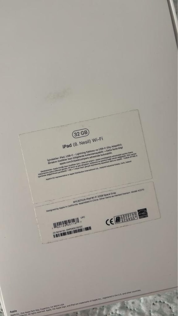 temiz iPad 8. nesil - 3