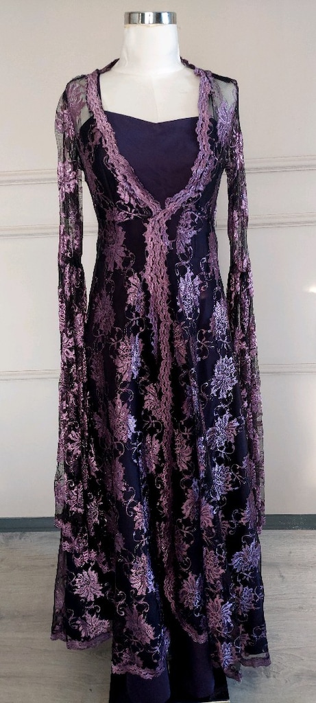 Dantel kaftan bindallı - 3