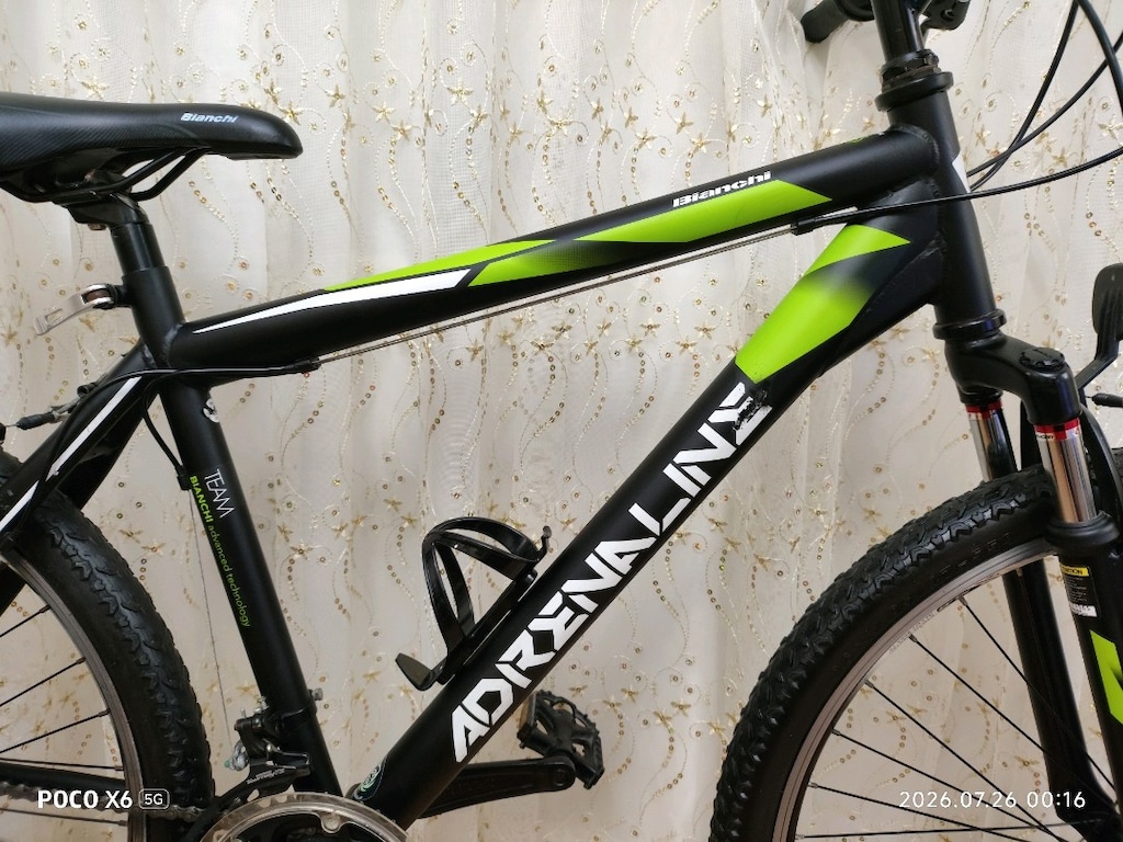 Tertemiz, komple bakımlı 26 jant Bianchi Adrenalin dağ bisikleti - 13