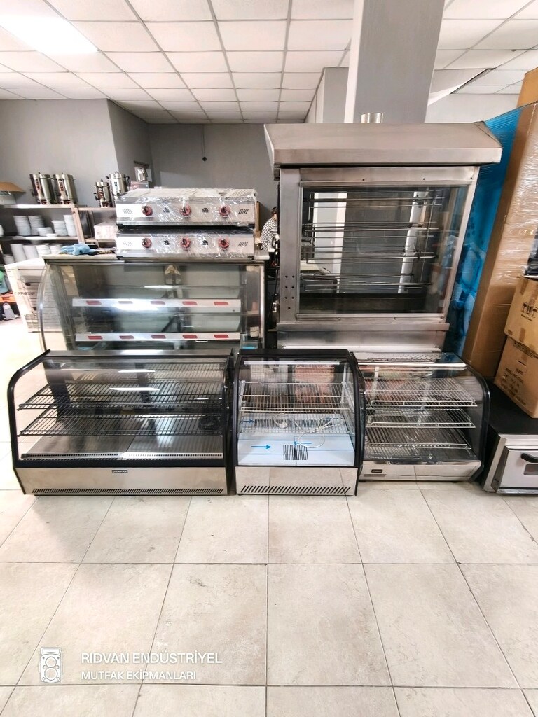 set üstü pasta dolabı set üstü soğutuculu ısıtıcılı vitrin dolap - 17