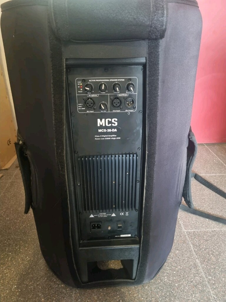 4 adet mcs 38 da aktif hoparlör - 4