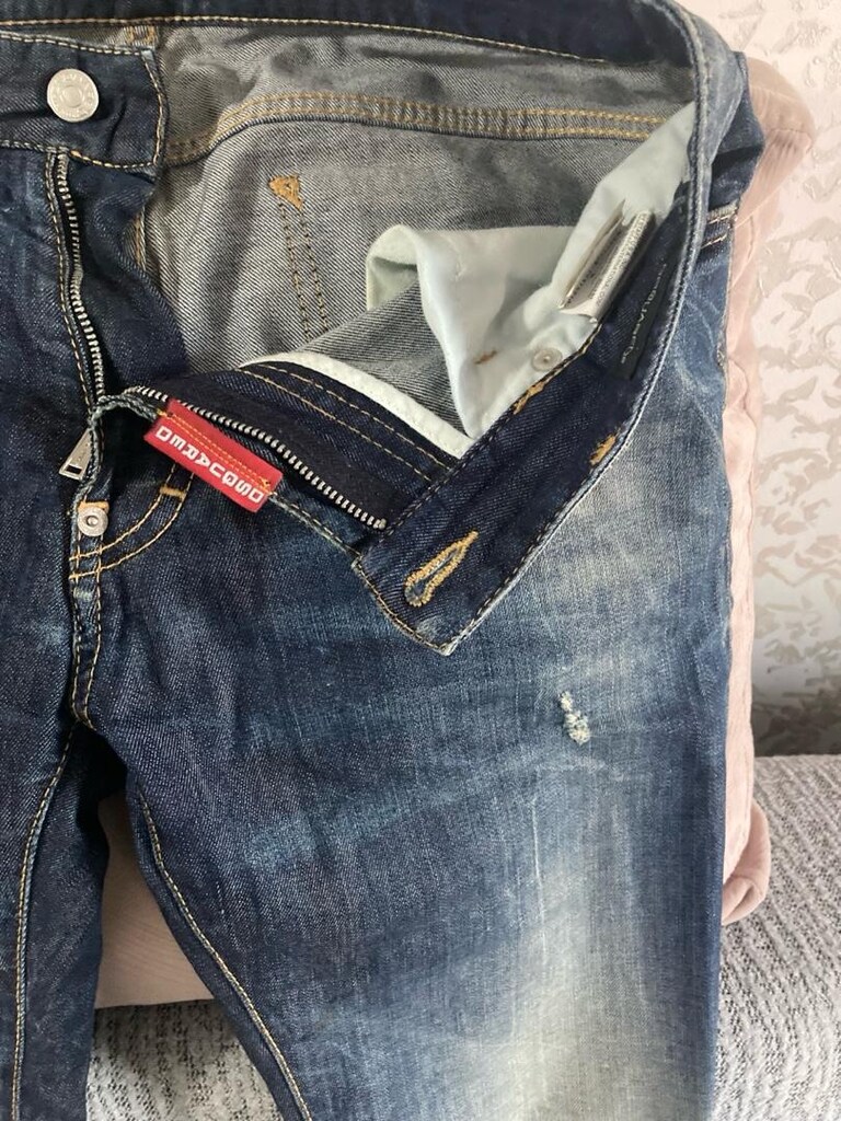 Orjinal eskitme tarzı DSQUARED2 kot
