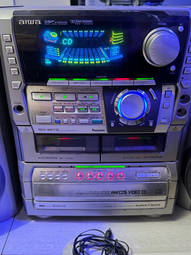 Aiwa nsx nkt10 5700w müzik seti - 2