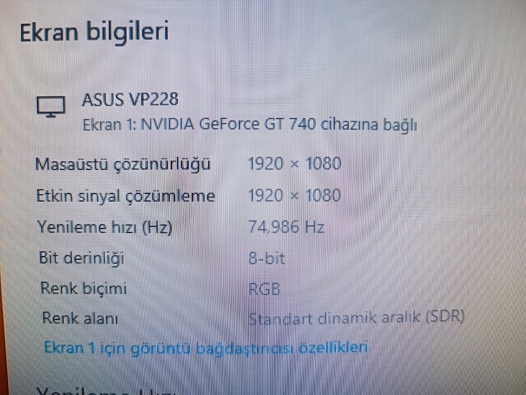 İ7 İşlemcili Oyuncu Bilgisayarı | 23'' 75 Hz Monitör | GT 740 4 GB | R - 6