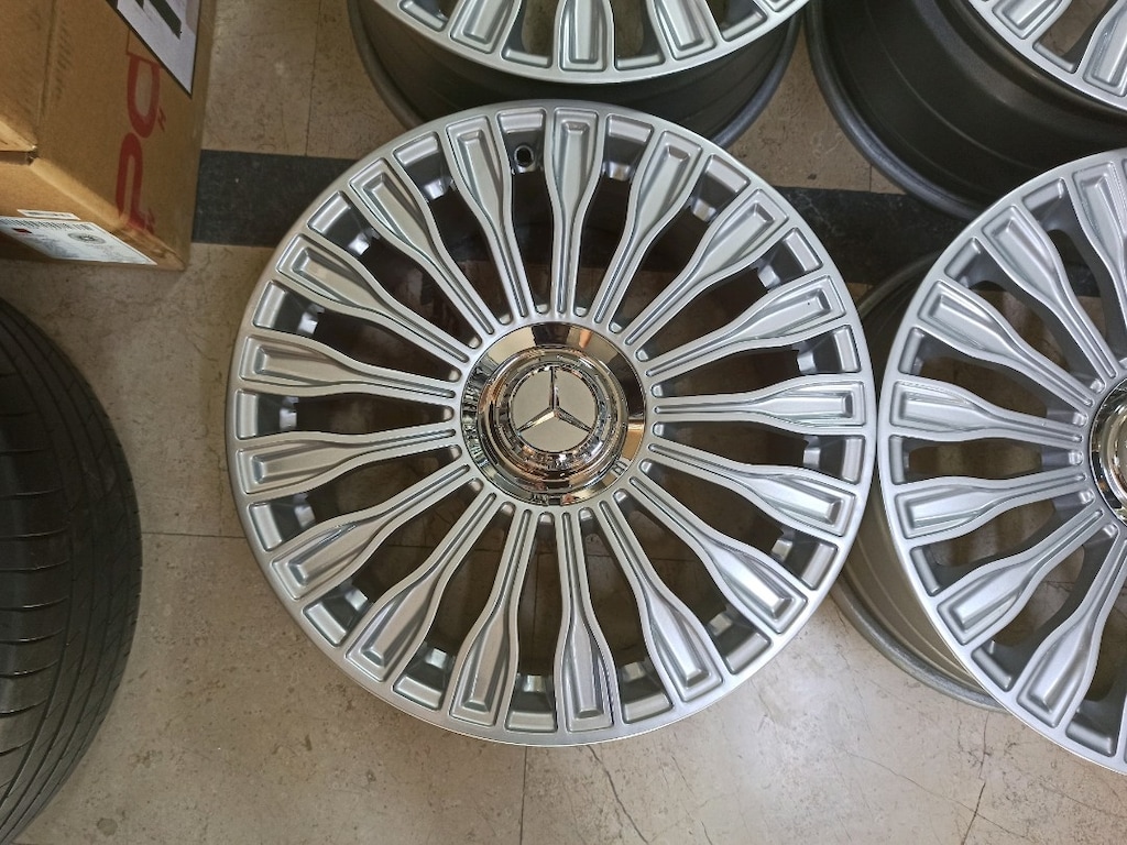 18 inç 5x112 Mercedes maybach jant takımı 2.el - 4