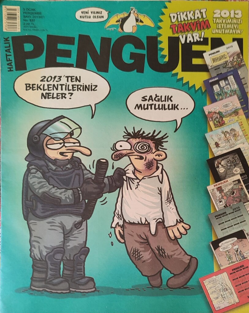 Koleksiyonluk Penguen Mizah Dergisi Lotu (101 Adet) İlk 27 Sayı - 4